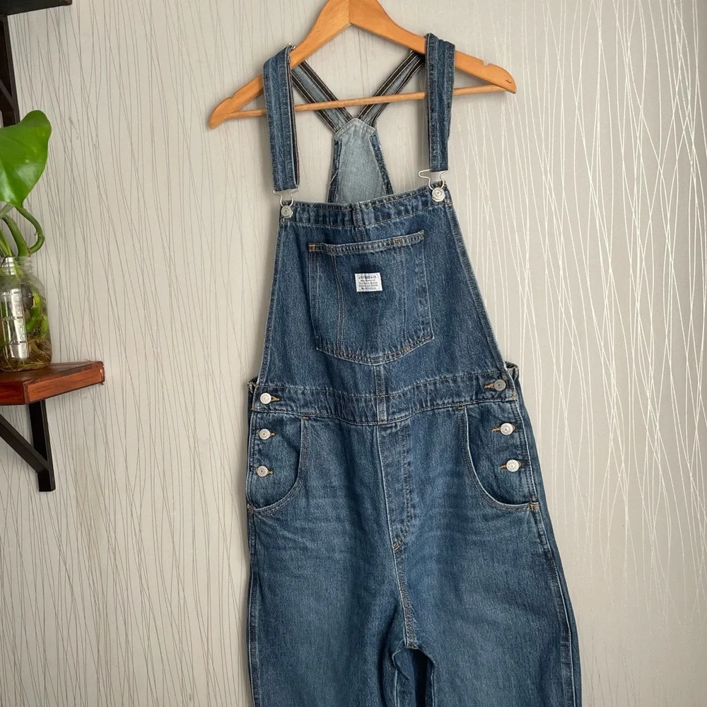 Levi's Women's Vintage Denim Jean Overalls Size Large - Picture 9 of 14